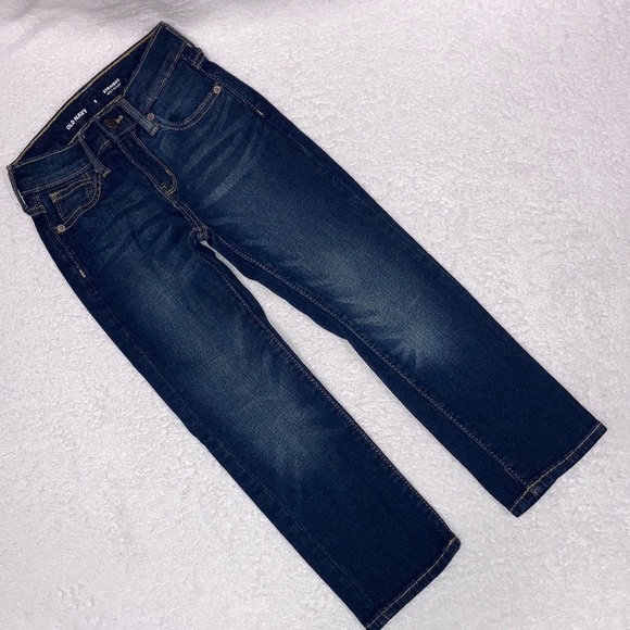 Old navy straight built in flex boys size 5 - Picture 1 of 9